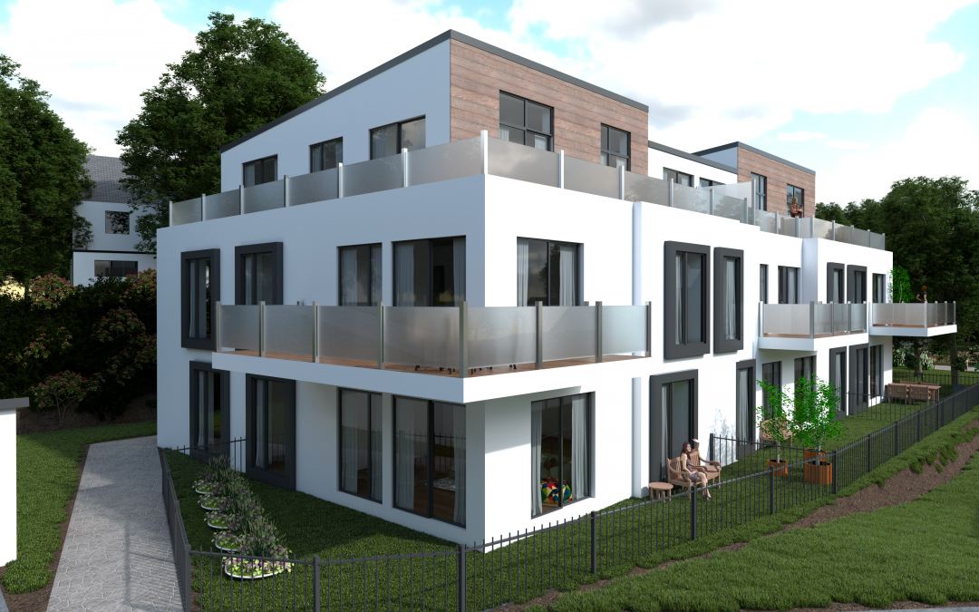 Appartementscomplex in Bochum, Duitsland